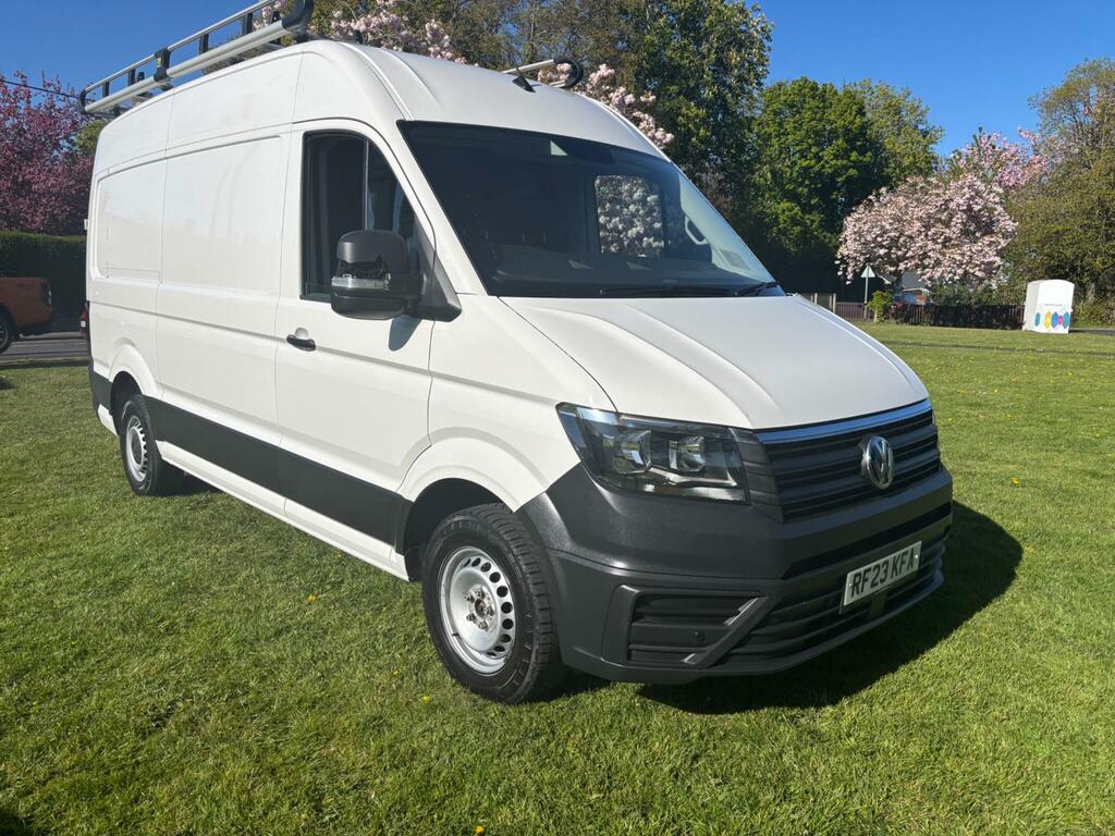 Volkswagen Crafter 2.0 Tdi Cr35 Startline Fwd Mwb High Roof Euro 6 S White