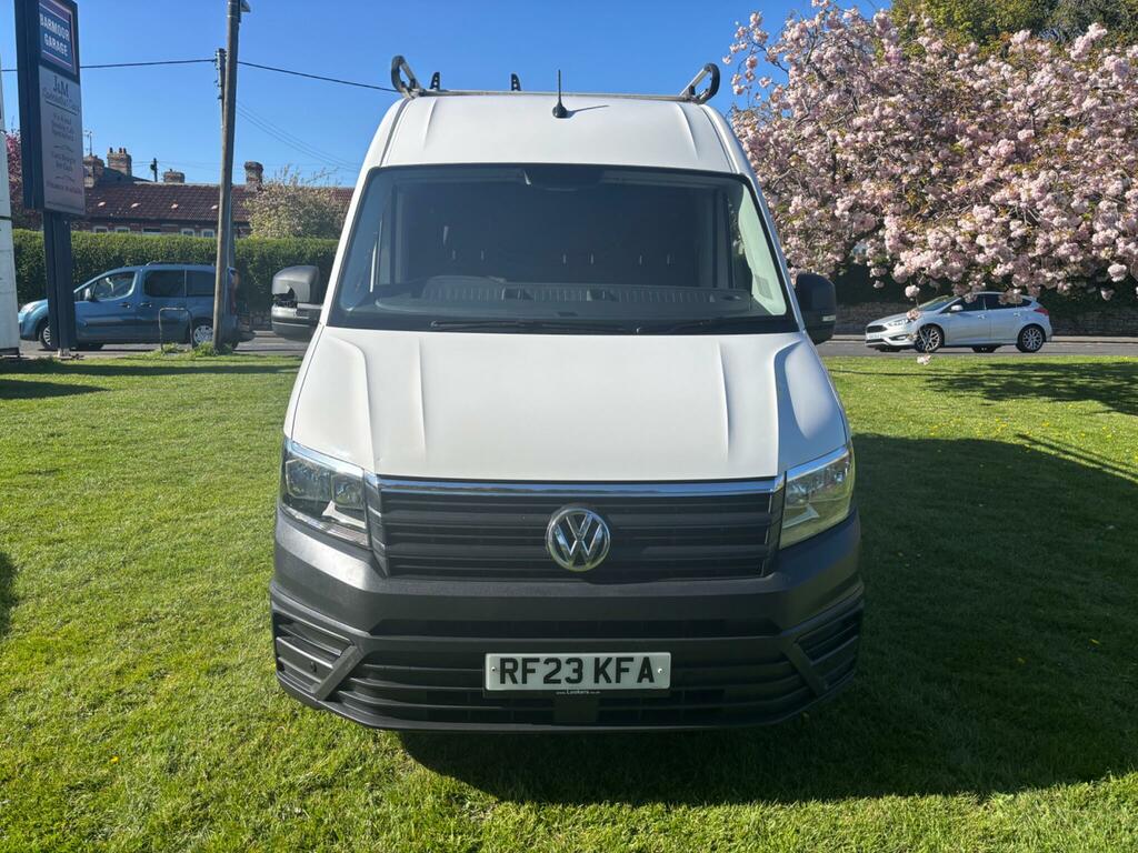 Volkswagen Crafter 2.0 Tdi Cr35 Startline Fwd Mwb High Roof Euro 6 S RF23KFA White #2