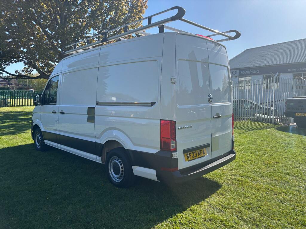 Volkswagen Crafter 2.0 Tdi Cr35 Startline Fwd Mwb High Roof Euro 6 S RF23KFA White #5