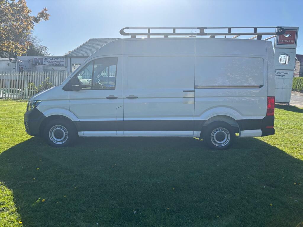 Volkswagen Crafter 2.0 Tdi Cr35 Startline Fwd Mwb High Roof Euro 6 S RF23KFA White #4