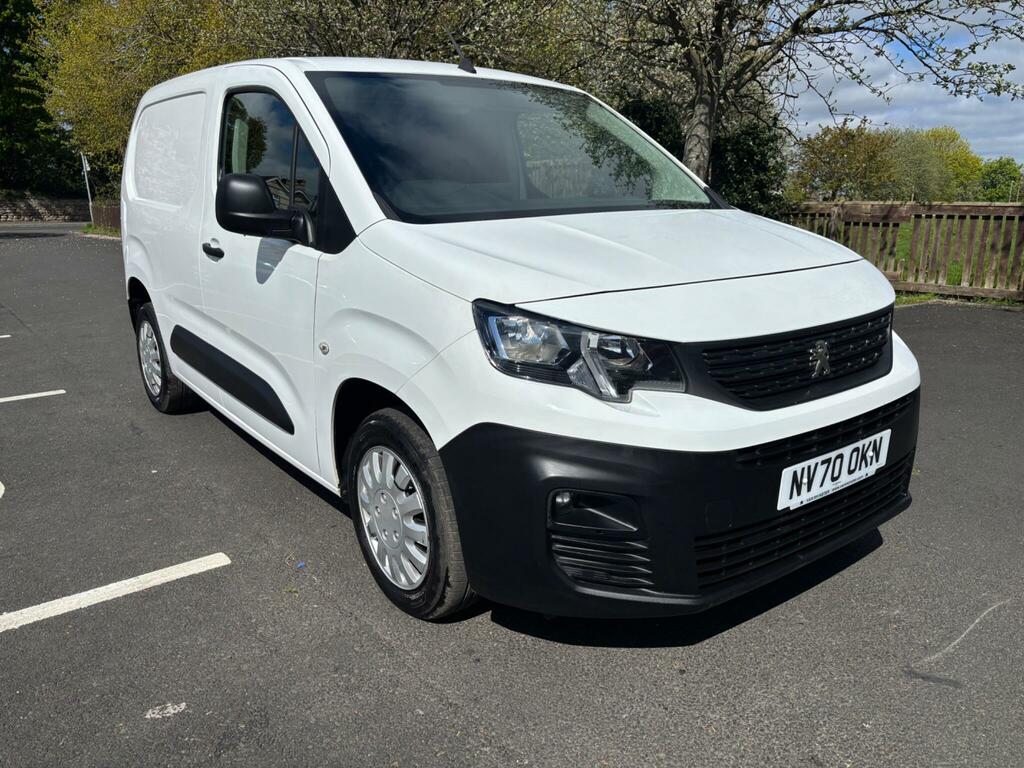 Peugeot Partner 1.5 Bluehdi 1000 Professional Standard Panel Van S White
