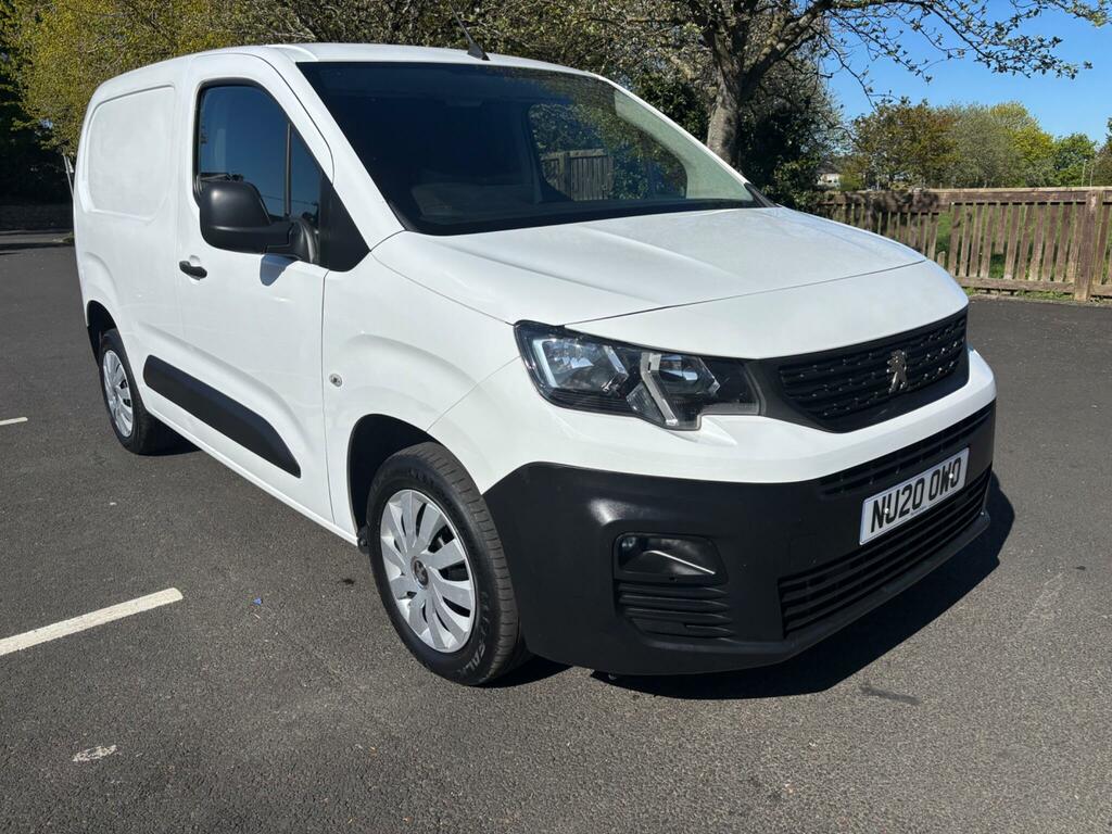 Peugeot Partner 1.5 Bluehdi 1000 Professional Standard Panel Van S White