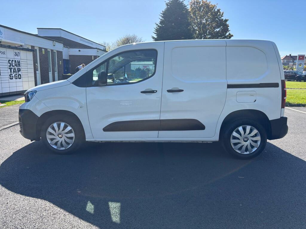 Peugeot Partner 1.5 Bluehdi 1000 Professional Standard Panel Van S NU20OWO White #4