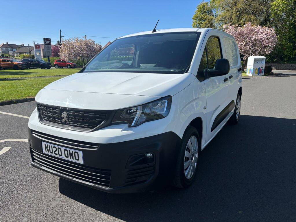 Peugeot Partner 1.5 Bluehdi 1000 Professional Standard Panel Van S NU20OWO White #3