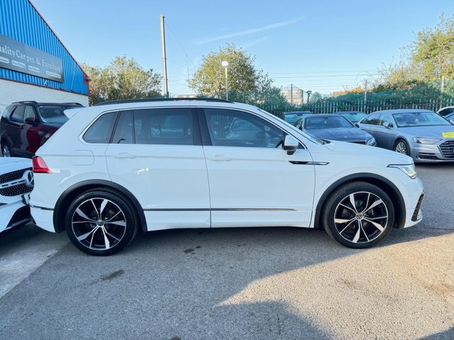 Volkswagen Tiguan 2021 2.0 Tdi R-line Dsg 4Motion Euro 6 Ss DA70OKC White #6