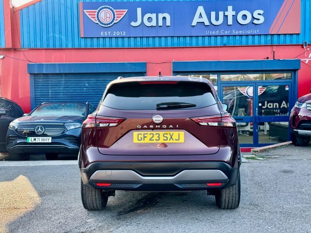 Nissan Qashqai 2023 1.3 Dig-t Mhev N-connecta Xtron Euro 6 Ss GF23SXJ Red #5