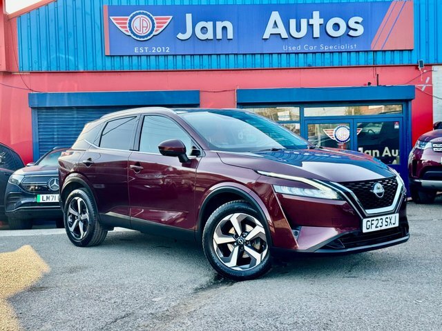 Nissan Qashqai 2023 1.3 Dig-t Mhev N-connecta Xtron Euro 6 Ss Red