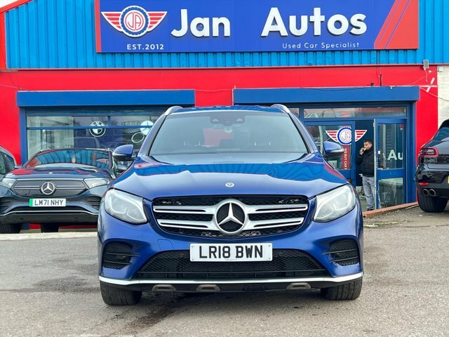 Mercedes-Benz GLC Class 2018 2.1 Glc220d Amg Line G-tronic 4Matic Euro 6 LR18BWN Blue #4