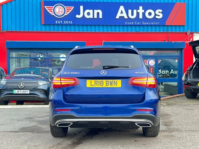 Mercedes-Benz GLC Class 2018 2.1 Glc220d Amg Line G-tronic 4Matic Euro 6 LR18BWN Blue #5