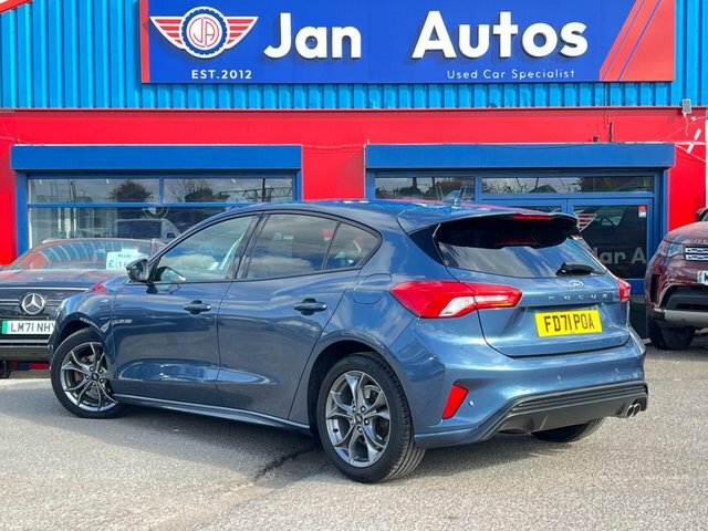 Ford Focus 2022 1.5 Ecoblue St-line Euro 6 Ss FD71POA Blue #2