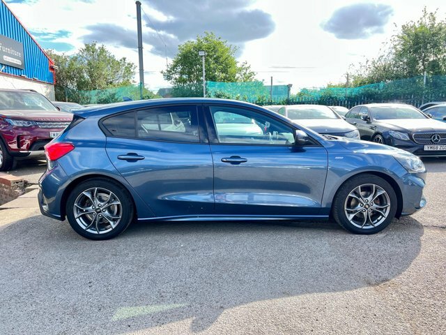 Ford Focus 2022 1.5 Ecoblue St-line Euro 6 Ss FD71POA Blue #4