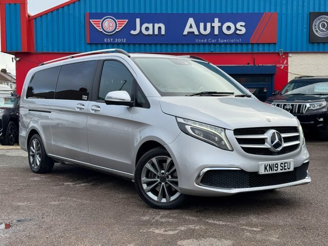 Mercedes-Benz V Class 2019 2.0 V220d Sport G-tronic Euro 6 Ss XL Silver