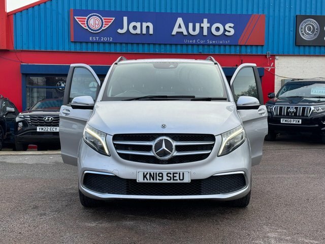 Mercedes-Benz V Class 2019 2.0 V220d Sport G-tronic Euro 6 Ss XL KN19SEU Silver #4