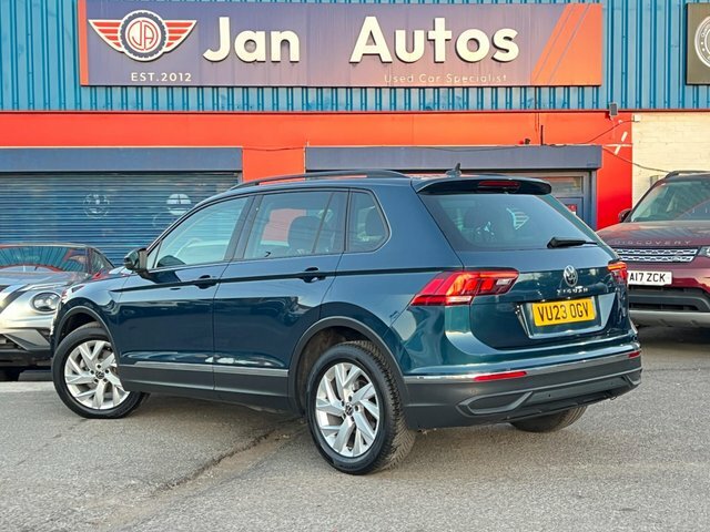Volkswagen Tiguan 2023 1.5 Tsi Life Dsg Euro 6 Ss VU23OGV Blue #2