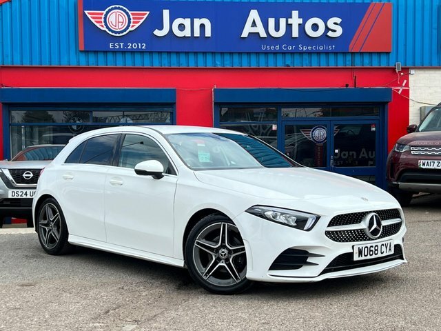 Mercedes-Benz A Class 2018 1.5 A180d Amg Line 7G-dct Euro 6 Ss White
