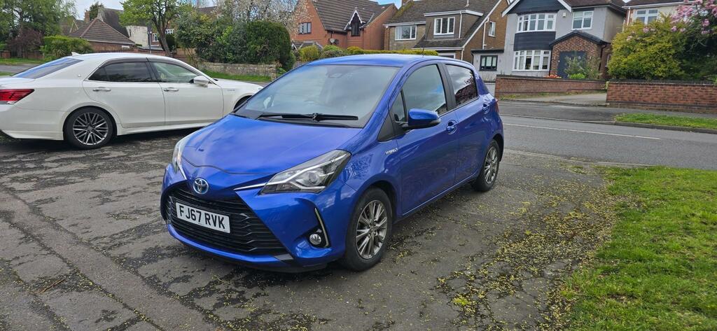 Toyota Yaris Icon Tech Hybrid Vvt-i Cvt FJ67RVK Blue #5