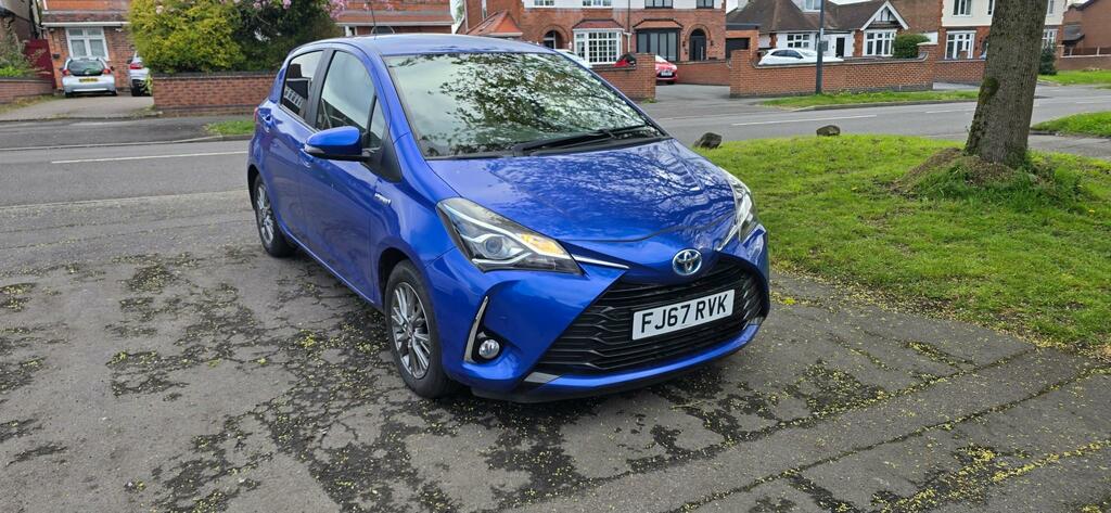 Toyota Yaris Icon Tech Hybrid Vvt-i Cvt FJ67RVK Blue #2