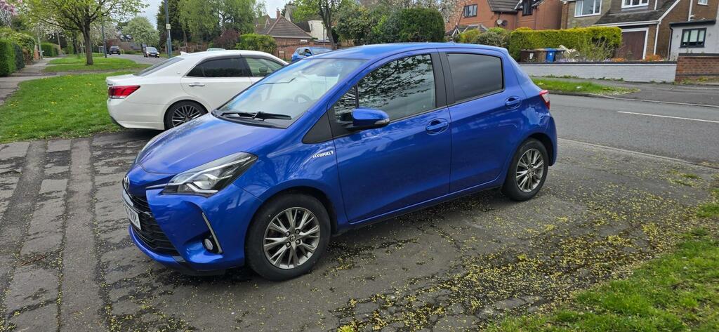 Toyota Yaris Icon Tech Hybrid Vvt-i Cvt FJ67RVK Blue #6