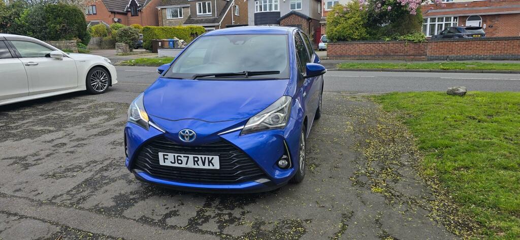 Toyota Yaris Icon Tech Hybrid Vvt-i Cvt FJ67RVK Blue #4