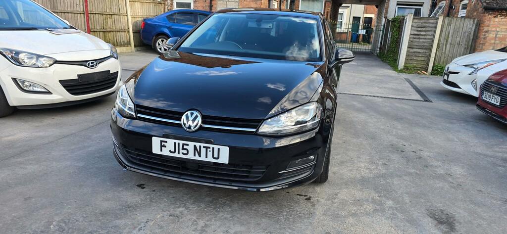 Volkswagen Golf Hatchback FJ15NTU Black #2