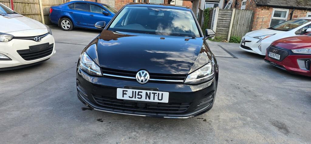 Volkswagen Golf Hatchback FJ15NTU Black #3