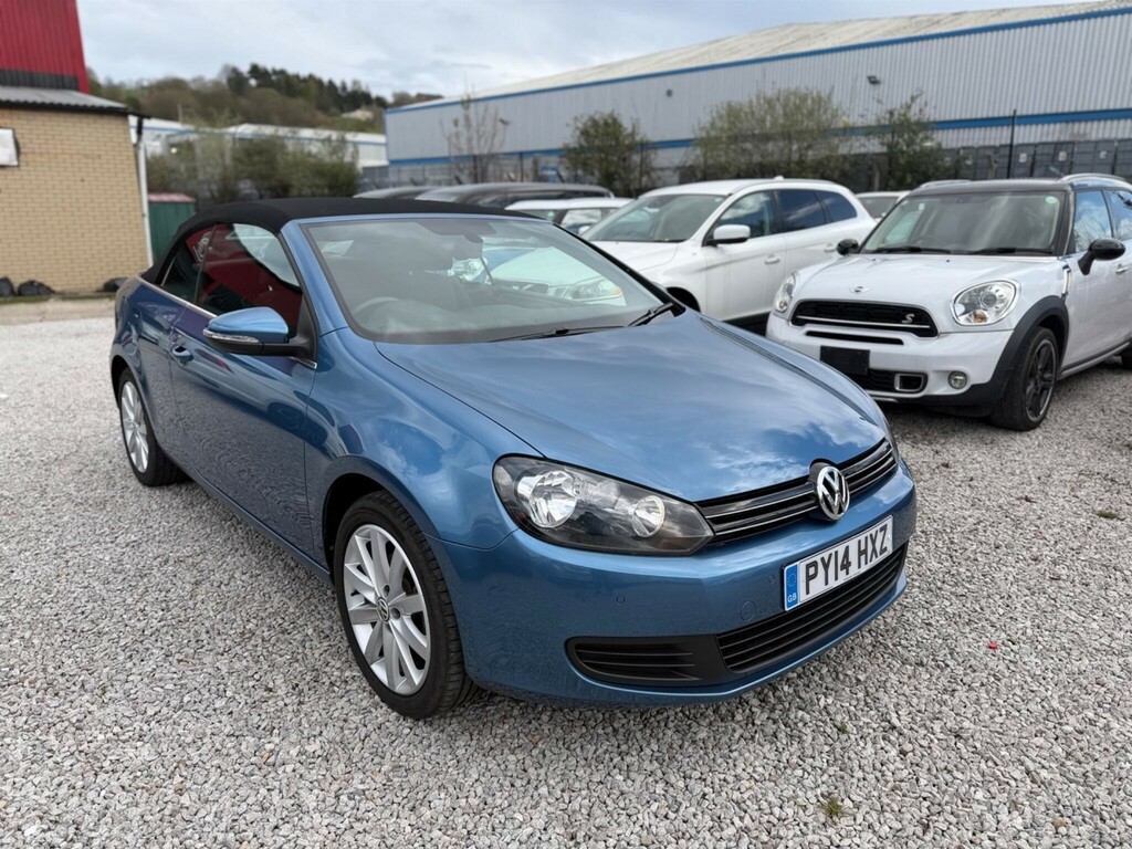Volkswagen Golf 1.6 Tdi Bluemotion Tech Se Cabriolet Euro 5 Ss Blue #4