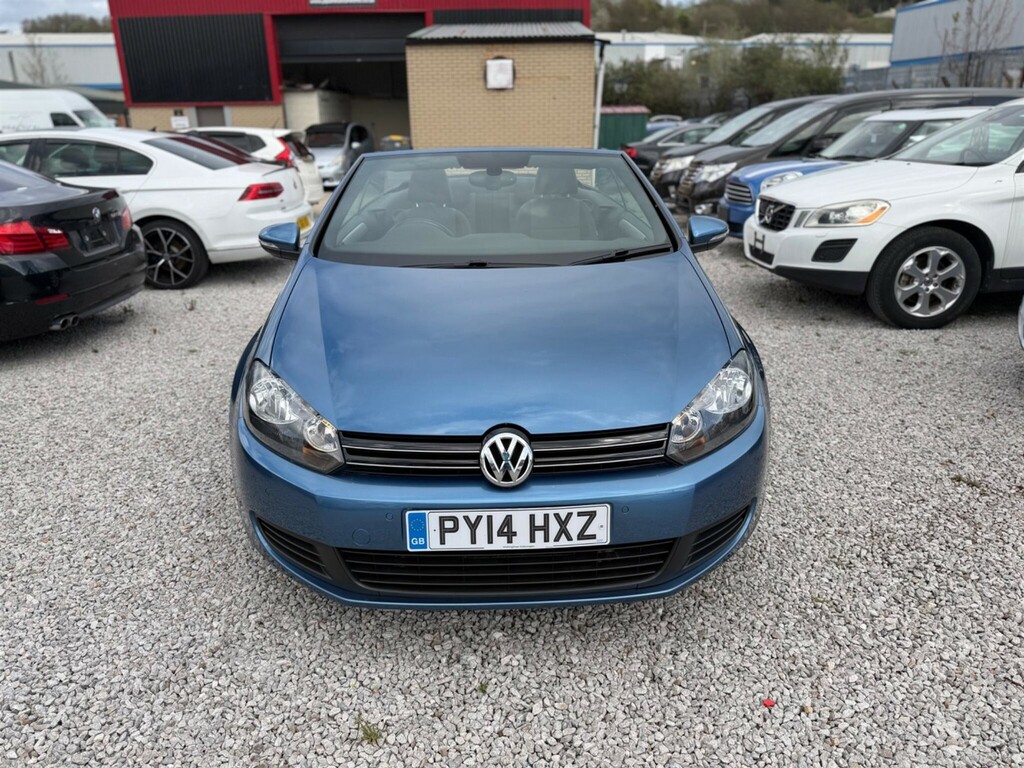 Volkswagen Golf 1.6 Tdi Bluemotion Tech Se Cabriolet Euro 5 Ss Blue #2