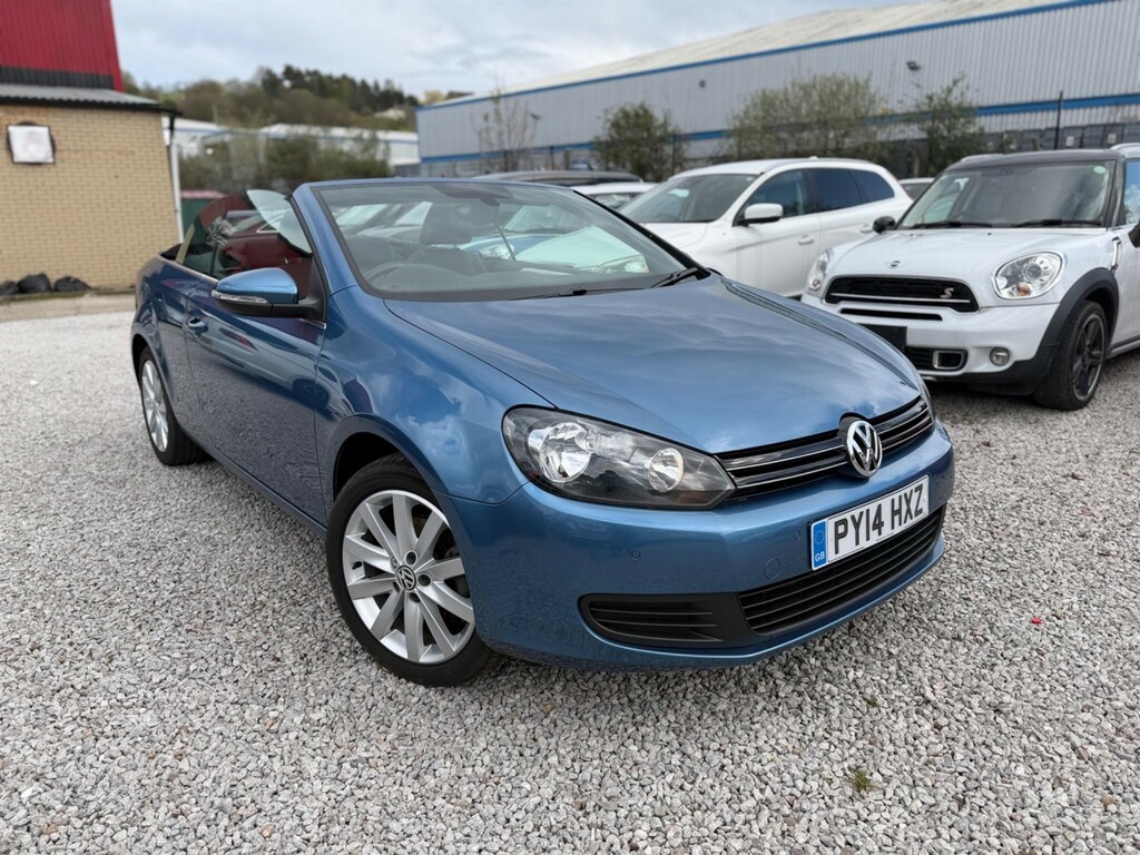 Volkswagen Golf 1.6 Tdi Bluemotion Tech Se Cabriolet Euro 5 Ss Blue