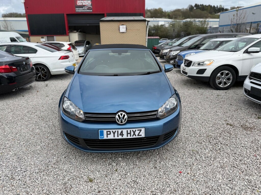 Volkswagen Golf 1.6 Tdi Bluemotion Tech Se Cabriolet Euro 5 Ss Blue #5