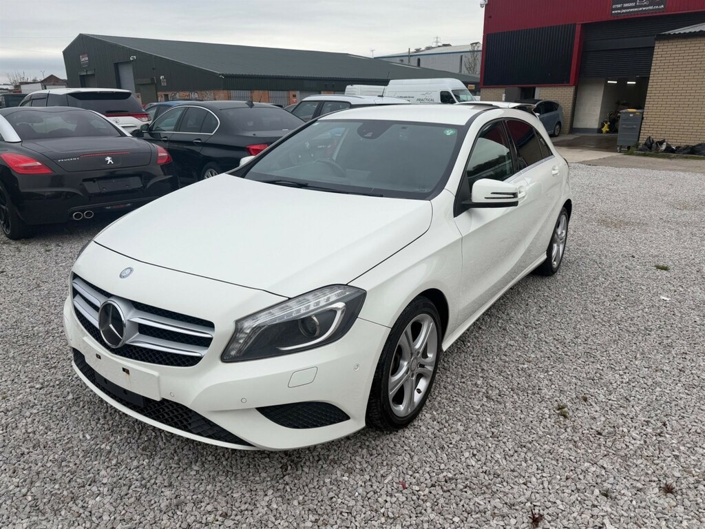 Mercedes-Benz A Class 1.6 Blueefficiency Se Ss JCW57 White #3
