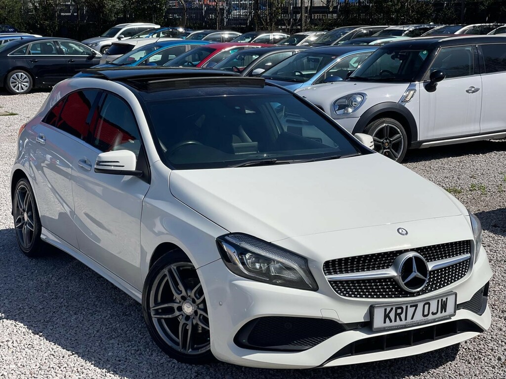 Mercedes-Benz A Class 2.1 D Amg Line Premium Plus 7G-dct Euro 6 Ss KR17OJW White #6