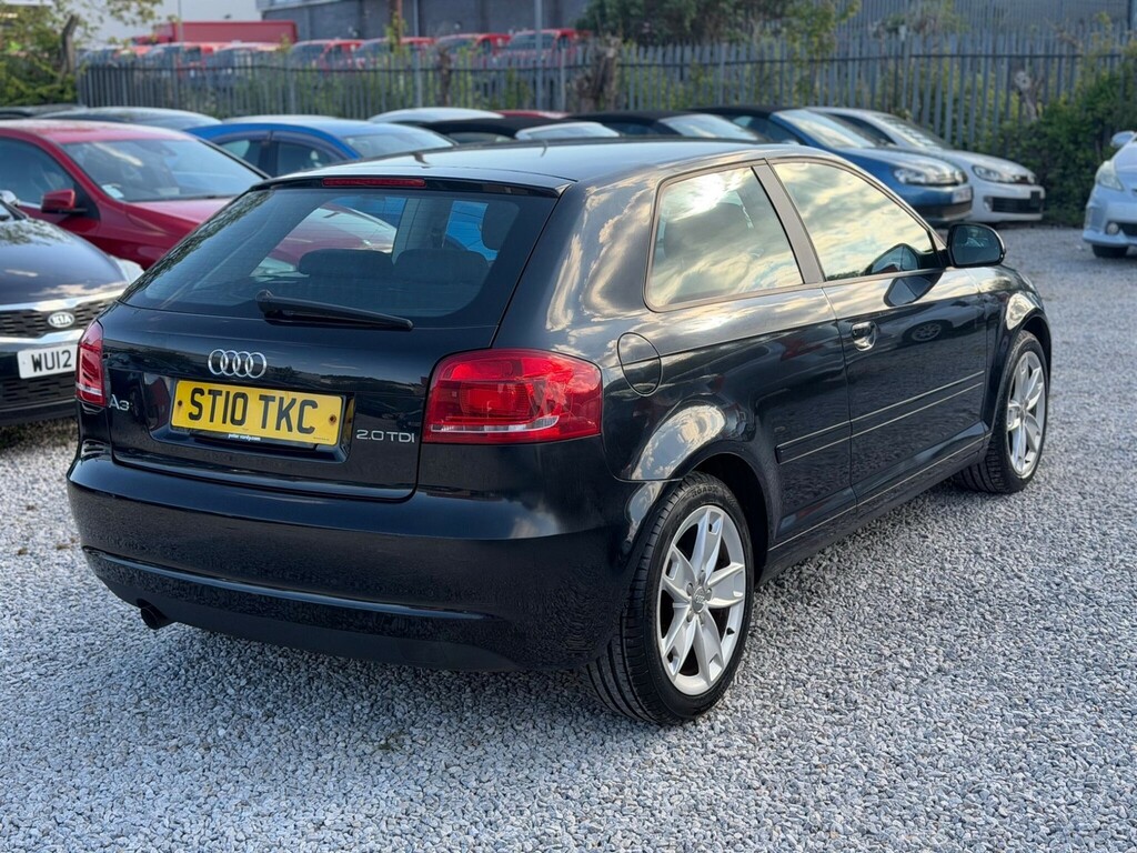 Audi A3 2.0 Tdi Sport Euro 5 Ss ST10TKC Black #4