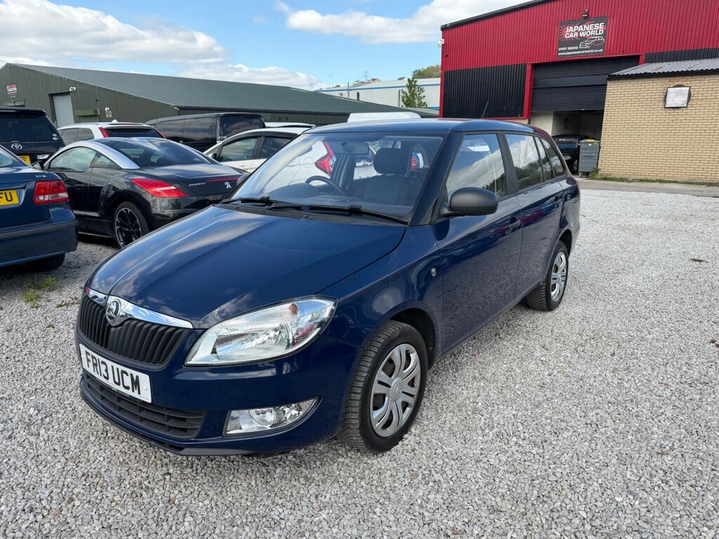 Skoda Fabia 1.6 Tdi S Euro 5 Blue #3