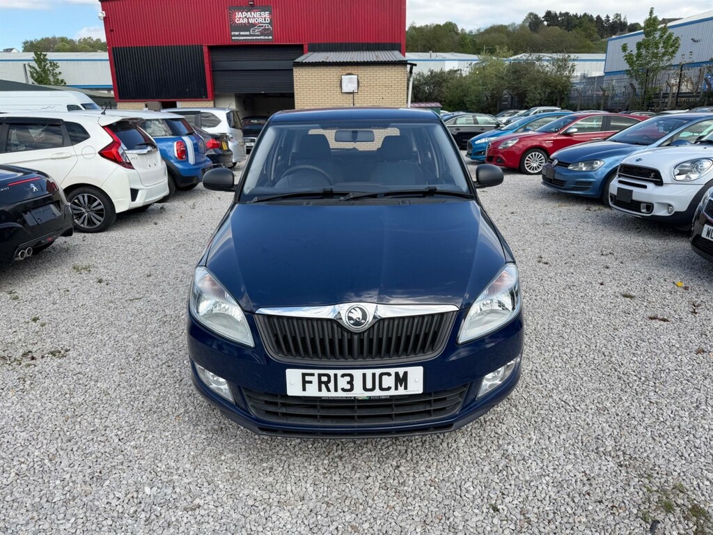 Skoda Fabia 1.6 Tdi S Euro 5 Blue #2