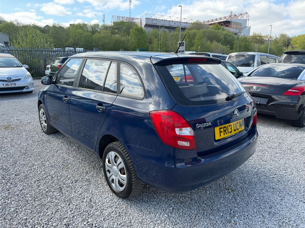 Skoda Fabia 1.6 Tdi S Euro 5 Blue #6