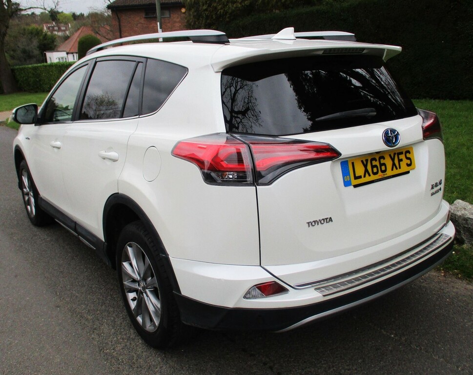 Toyota Rav 4 2.5 Vvt-h Excel Cvt 4Wd Euro 6 Ss Safety S White #3