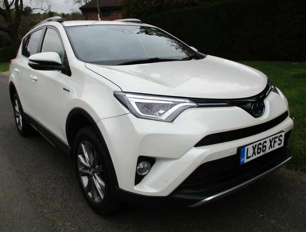 Toyota Rav 4 2.5 Vvt-h Excel Cvt 4Wd Euro 6 Ss Safety S White #5