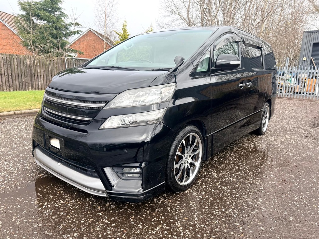 Toyota Vellfire Fresh Import 3.5 V6 8 Seats Mpv 4 B Grade Low Black #3