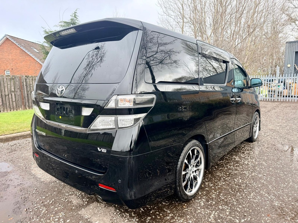 Toyota Vellfire Fresh Import 3.5 V6 8 Seats Mpv 4 B Grade Low Black #4
