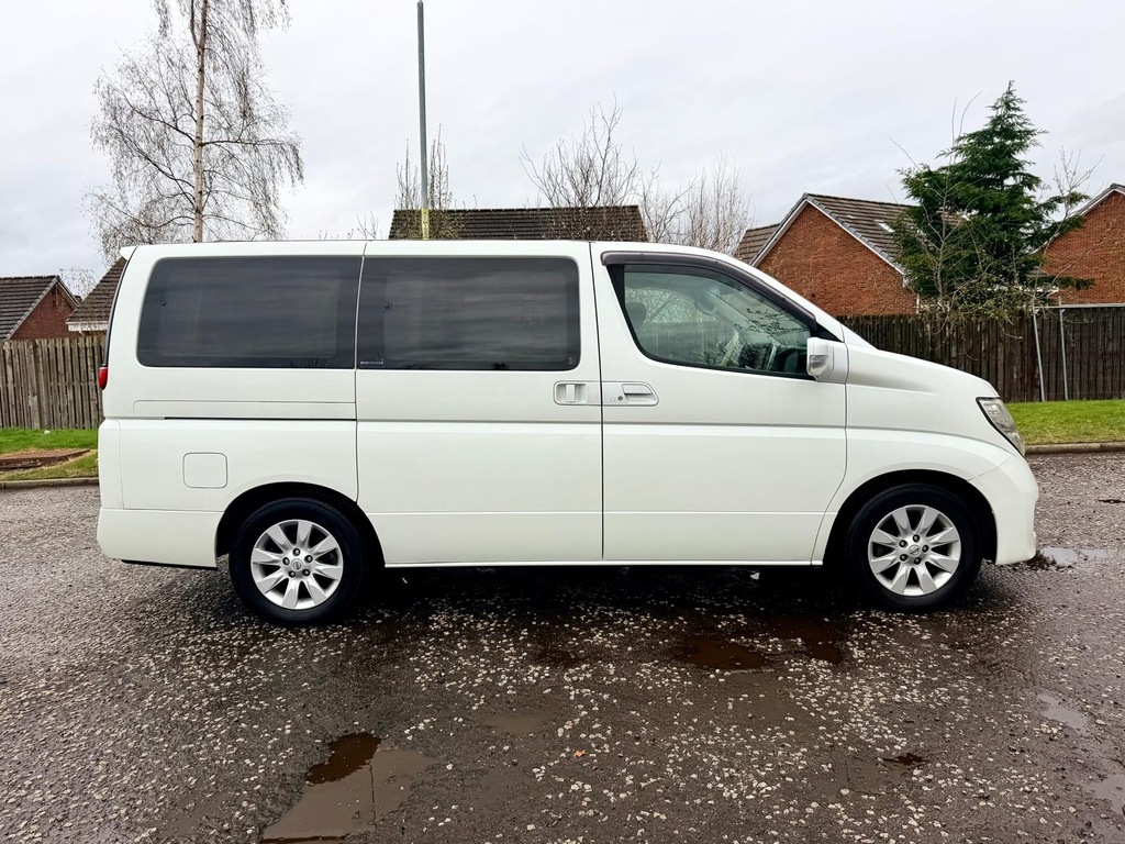 Nissan Elgrand XL Fresh Import 3.5 V6 8 Seats Mpv Leather Cu White #6