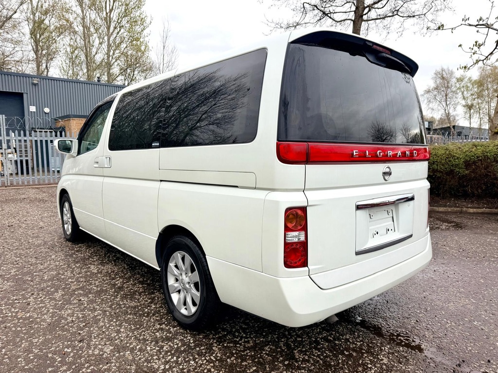 Nissan Elgrand XL Fresh Import 3.5 V6 8 Seats Mpv Leather Cu White #5