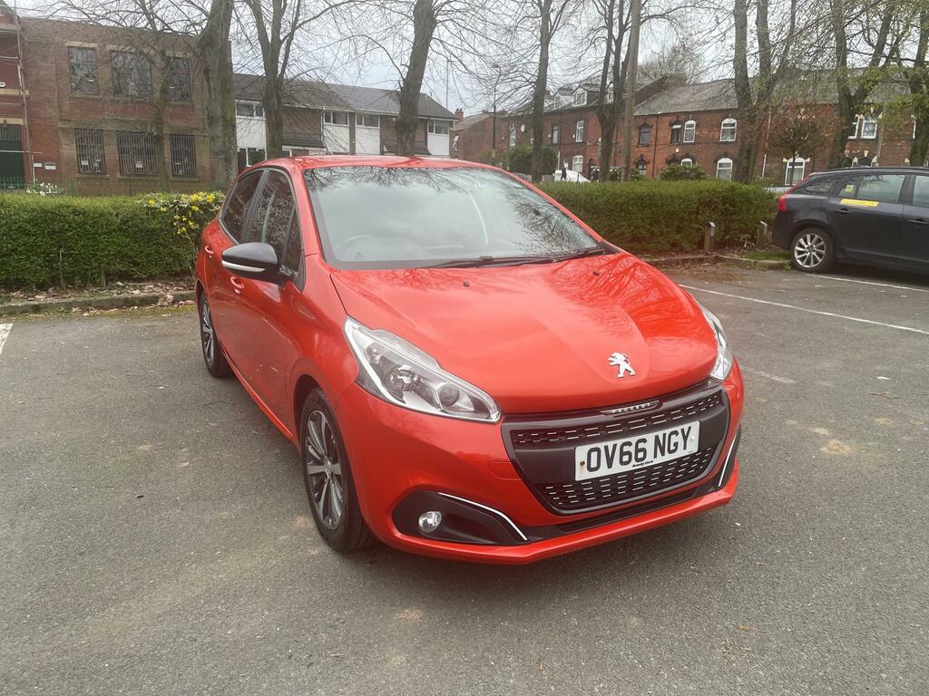 Peugeot 208 1.2 Puretech Active Design Menthol Euro 6 OV66NGY Orange #4