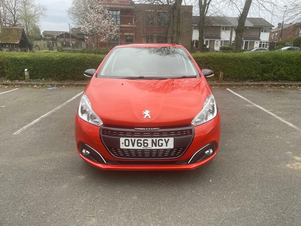 Peugeot 208 1.2 Puretech Active Design Menthol Euro 6 OV66NGY Orange #3