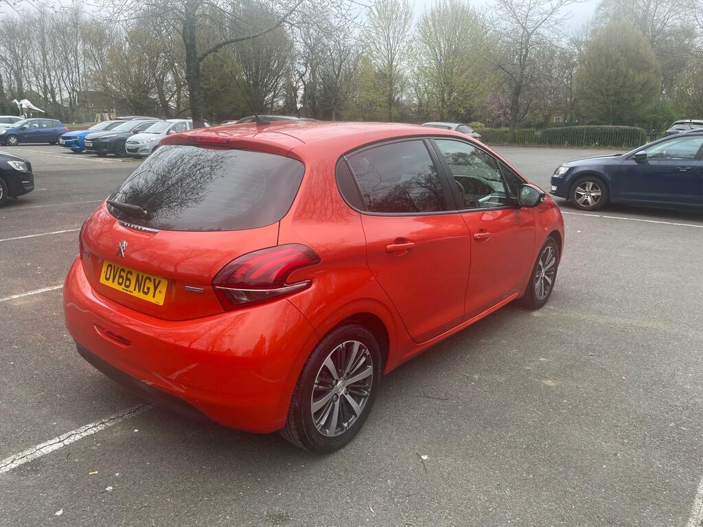 Peugeot 208 1.2 Puretech Active Design Menthol Euro 6 OV66NGY Orange #5