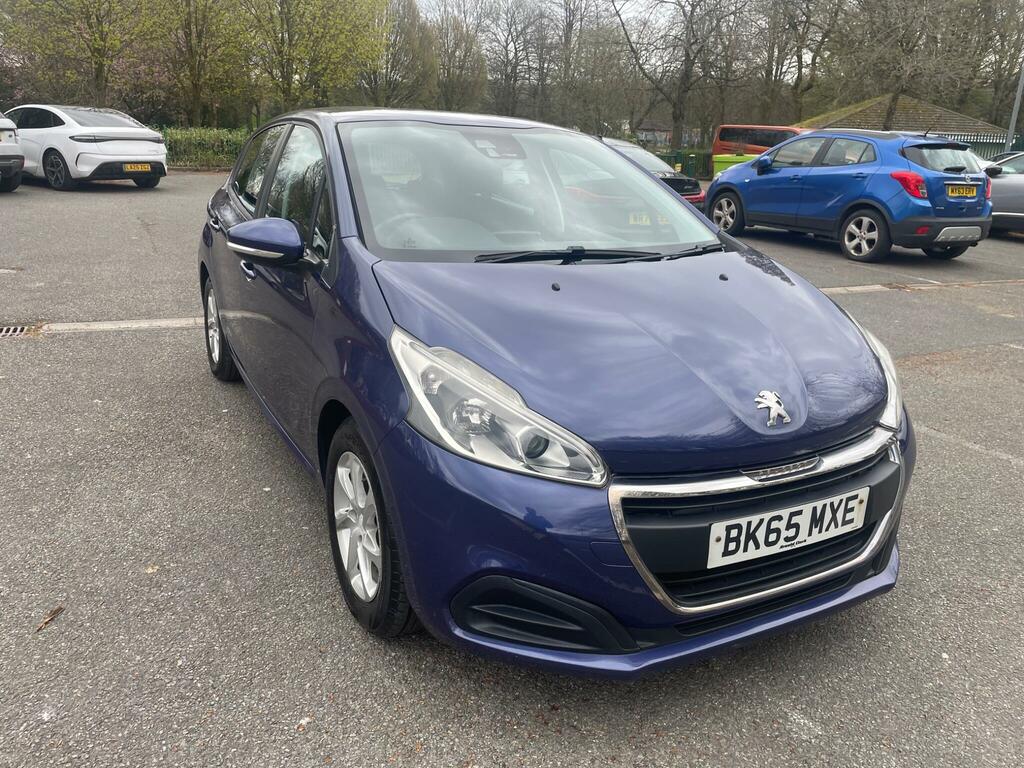Peugeot 208 1.2 Puretech Active Euro 6 BK65MXE Blue #4