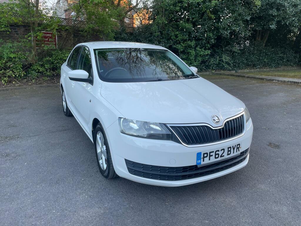 Skoda Rapid 1.2 Tsi Se Euro 5 White #4