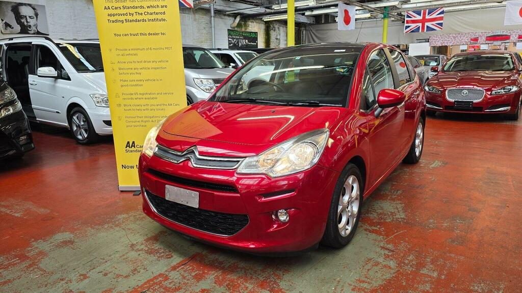 Citroen C3 Hatchback 1.2 Puretech Platinum Etg6 Euro 6 Ss Red #2