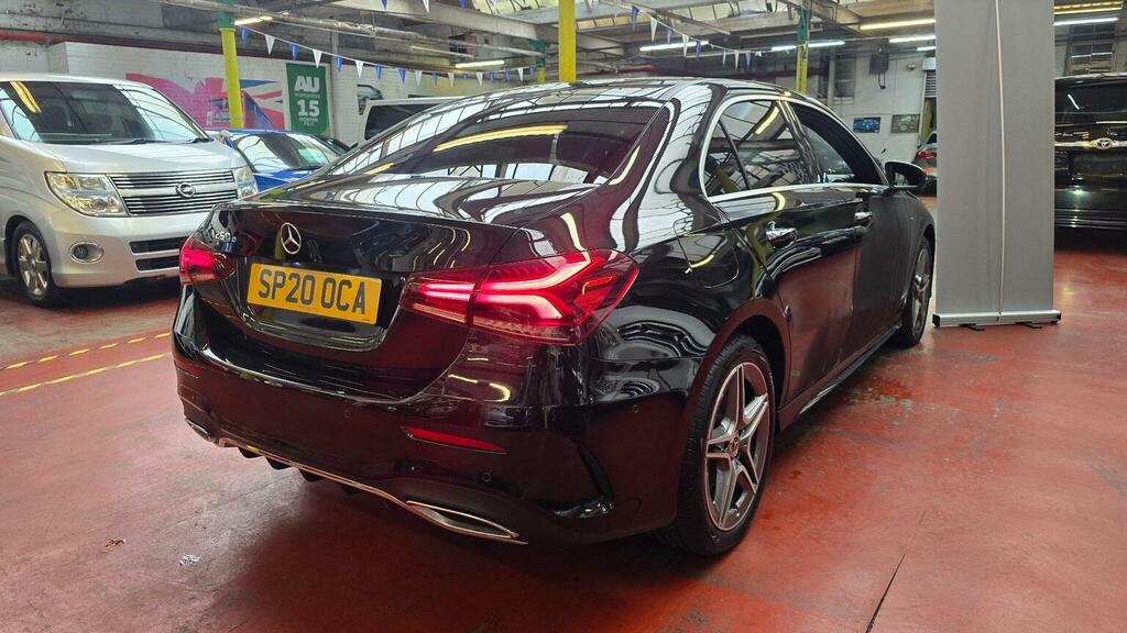 Mercedes-Benz A Class Saloon 1.3 A250e 15.6Kwh Amg Line Premium 2 8G-d Black #3