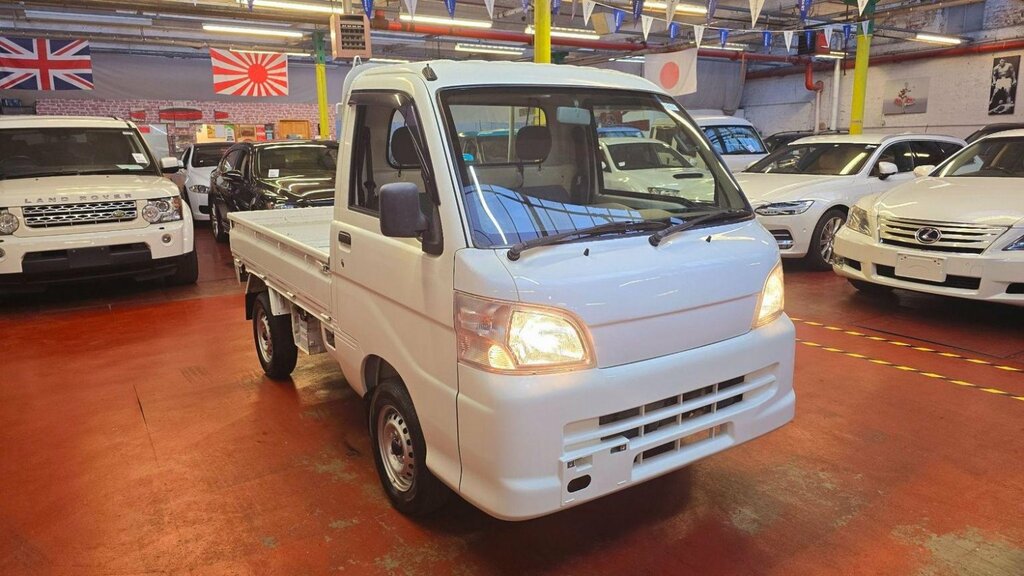 Daihatsu HiJet Dropside 650Cc Dropside Van Ulez Free 3852 Miles White #2