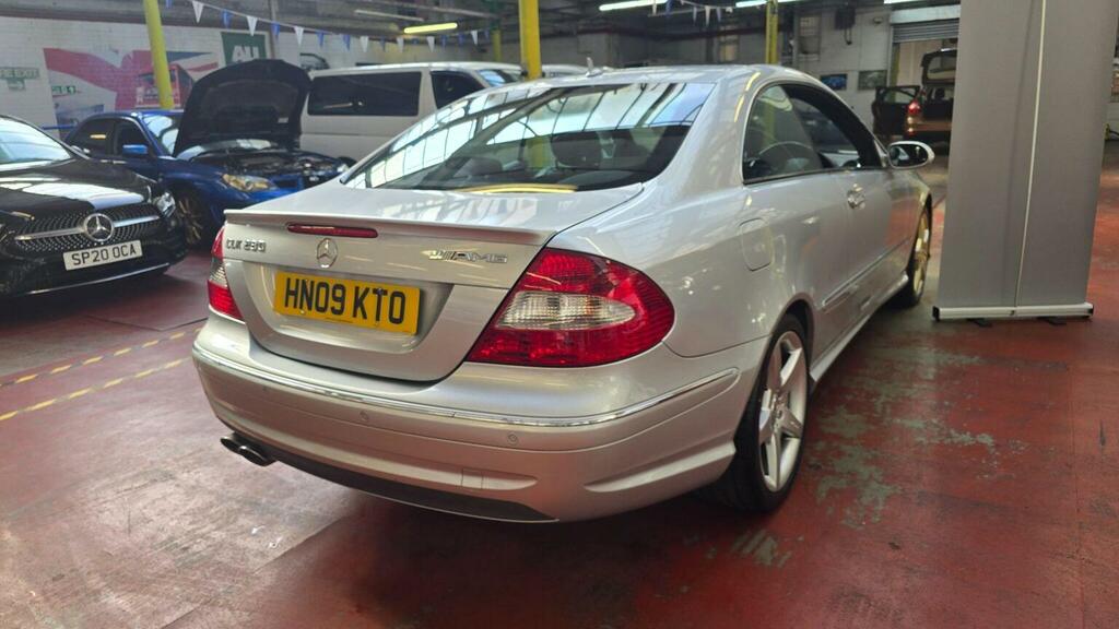 Mercedes-Benz CLK Coupe 3.0 Clk280 Sport 7G-tronic 200909 Silver #3
